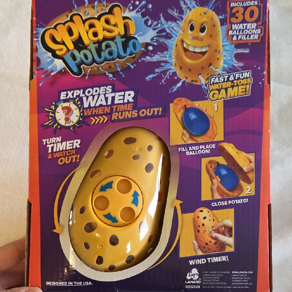 Splash Potato Water Game - Picture 2 of 2